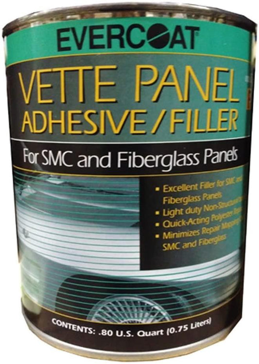 ADHESIVE FILLER VETTE SMC FIBERGLASS .8QUART EVERCOAT #870