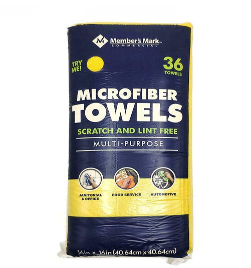 794504 MICROFIBER TOWELS 16X16