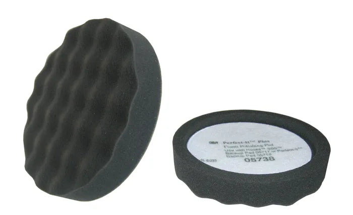 MMM 5738 PAD SMOOTH FINISH BLACK FOAM