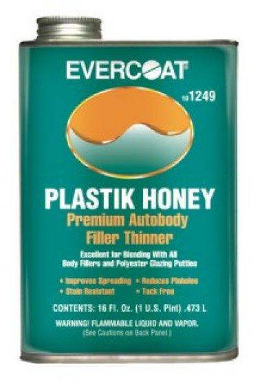 FILLER THINNER PLASTIK HONEY 16OZ.