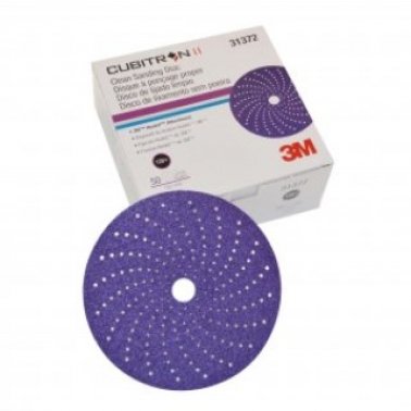 120 GRIT 6" 3M CUBITRON II HOOKIT VELCRO DISC - 50 Pack