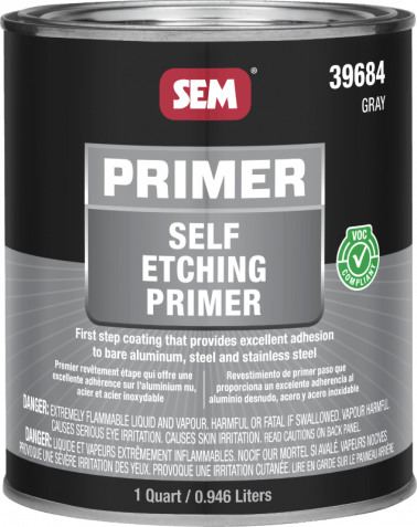 PRIMER 1K SELF ETCH GRAY 1QT. SEM