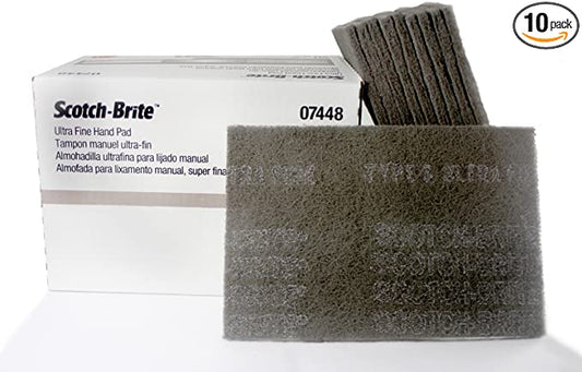 6"x9" SCUFF PAD ULTRA FINE GREY