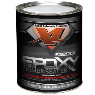 PRIMER/ SEALER 2:1 EPOXY 2K BLACK GALLON X-L #32001