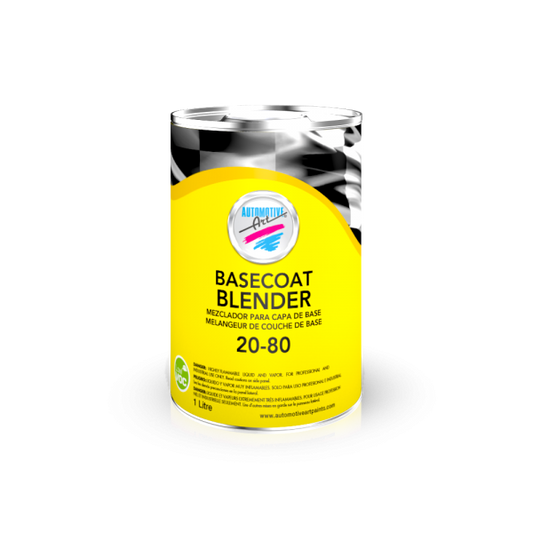 BASECOAT BLENDER CLEAR AUTOMOTIVE ART LITER #20-80